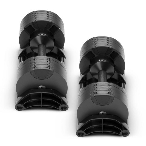 Гантель  NUO Nuobell All Black 2-20 кг 2шт - фото №4